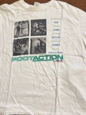 Vintage Foot Action Graphic Tee